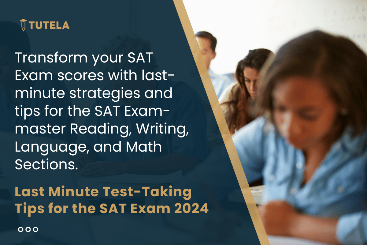 Last Minute Test Taking Tips for the SAT Exam 2024