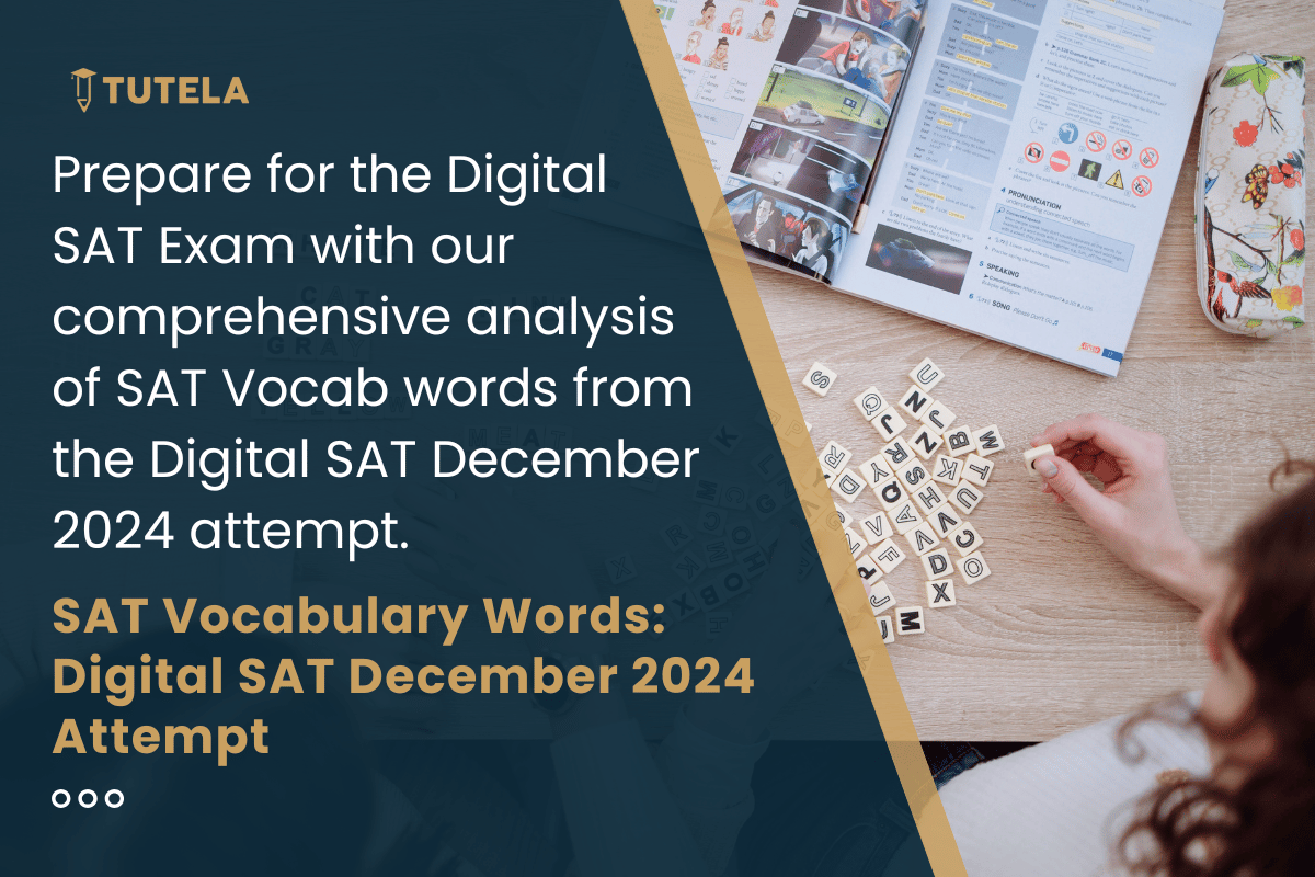 SAT Vocabulary Words Digital SAT December 2024 Attempt